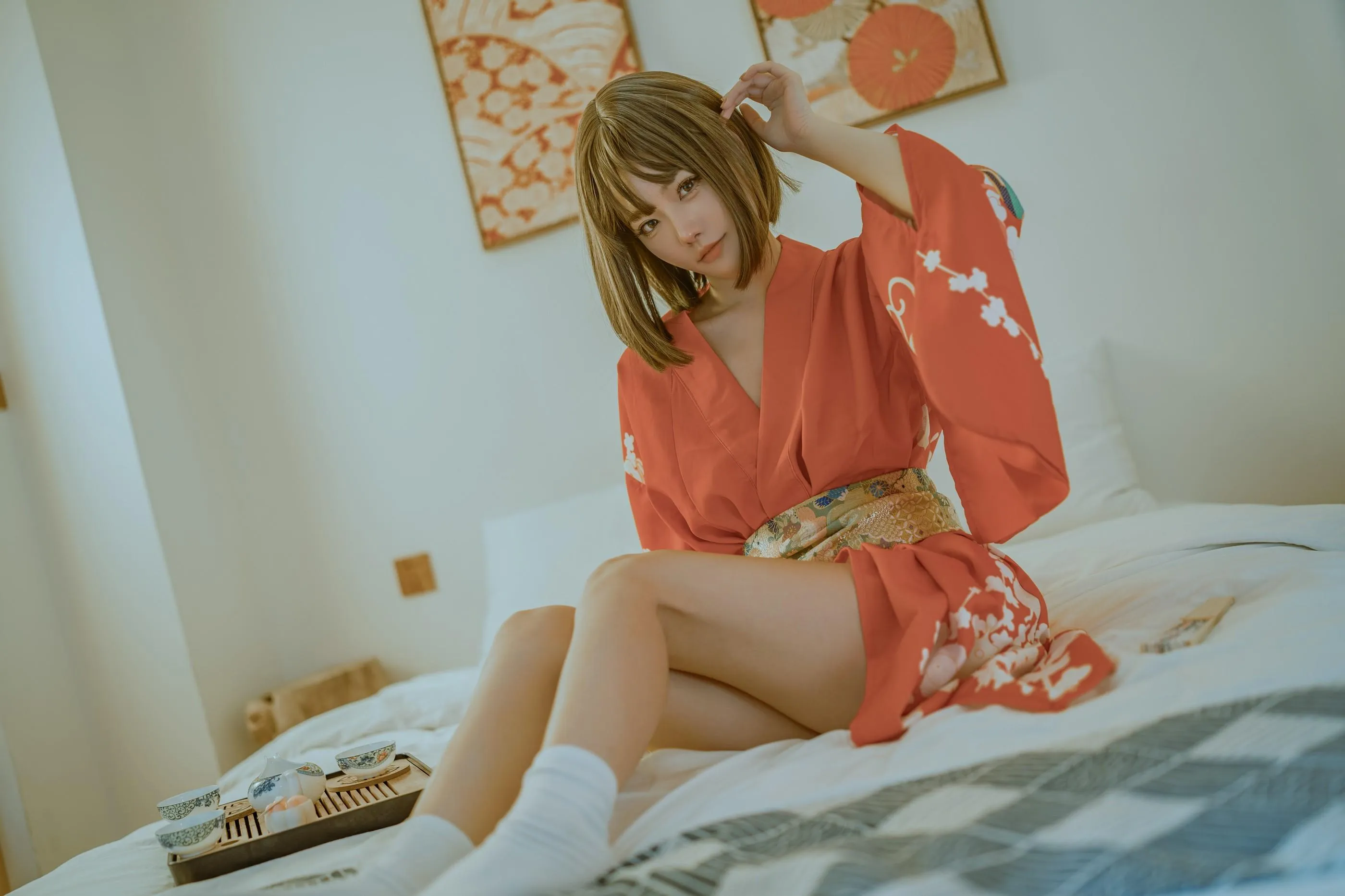 桃良阿宅 – NO.021 浴衣 [45P]插图6